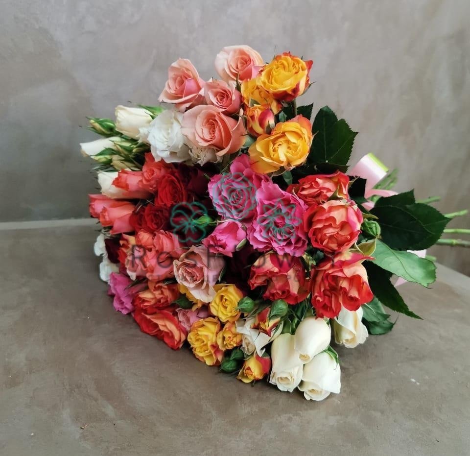 Букет цветов из: Розы в Лямино