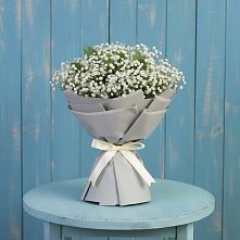 Букет цветов из:  Гипсофила в Лямино