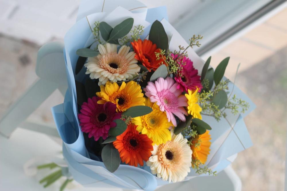 Букет цветов из: Герберы в Лямино