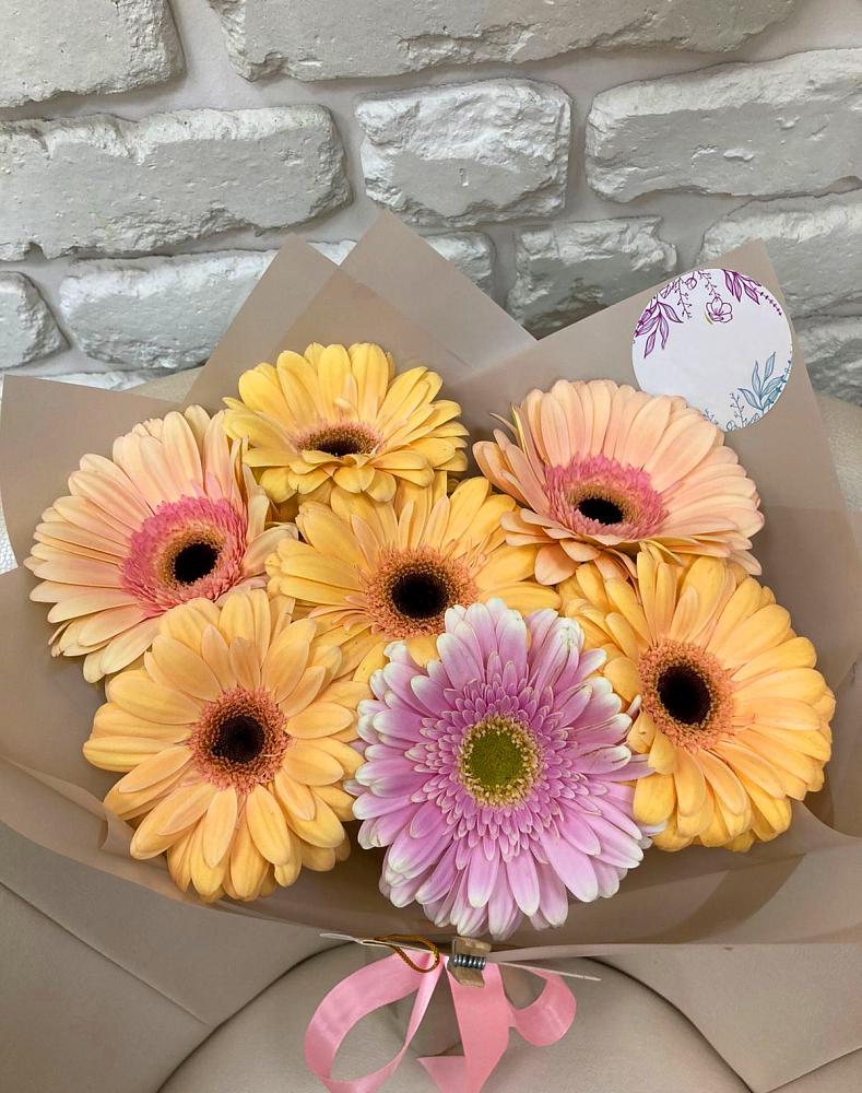 Букет цветов из: Герберы в Лямино