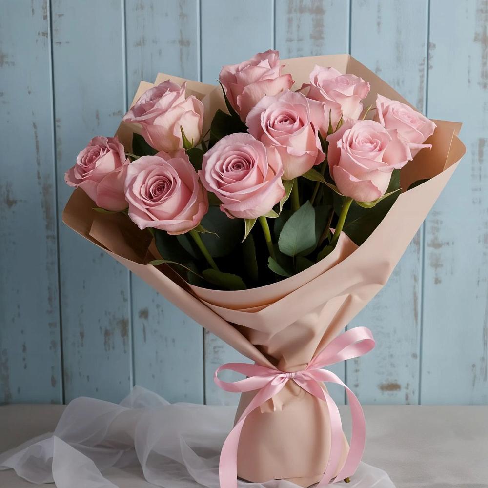 Букет цветов из: Розы в Лямино