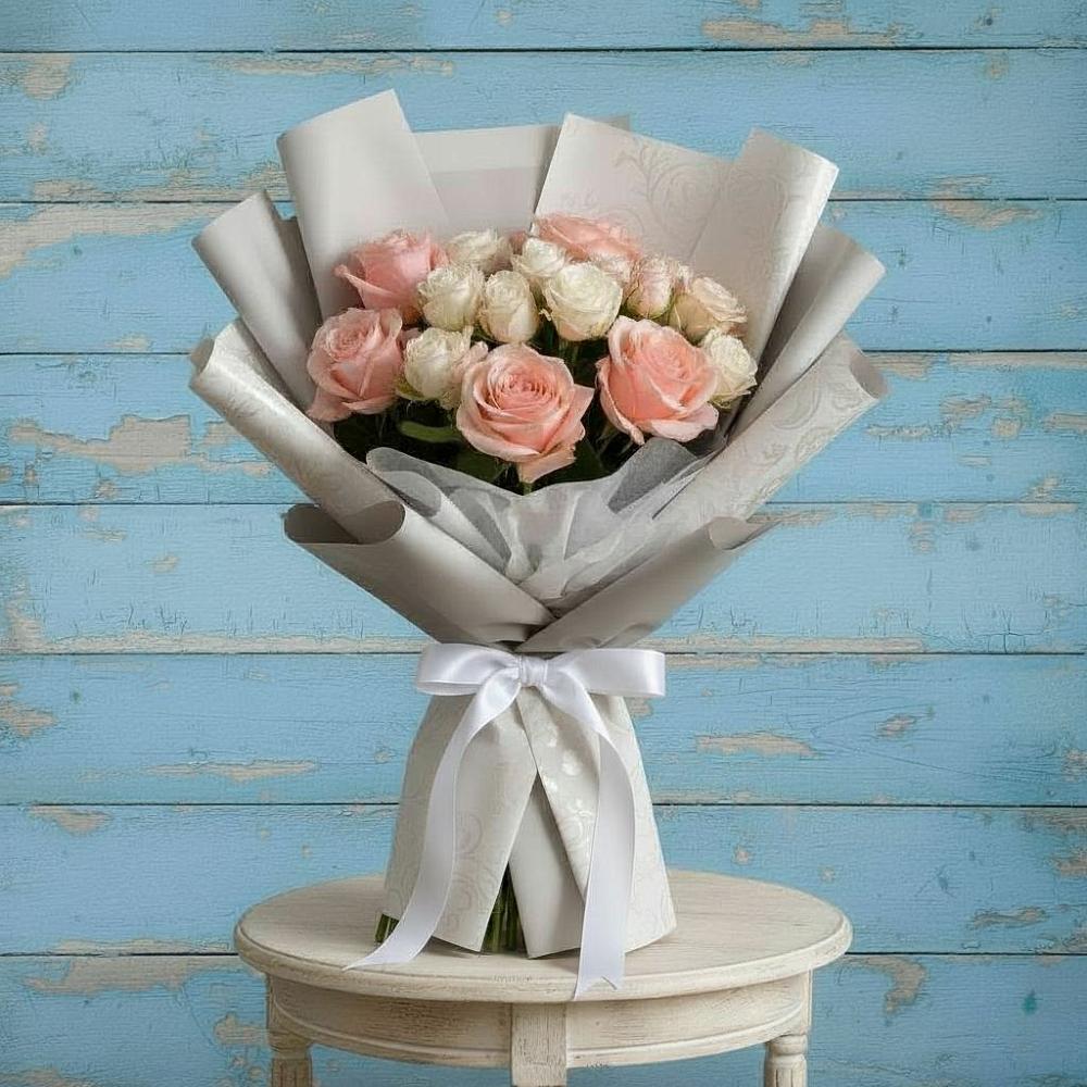 Букет цветов из: Розы в Лямино