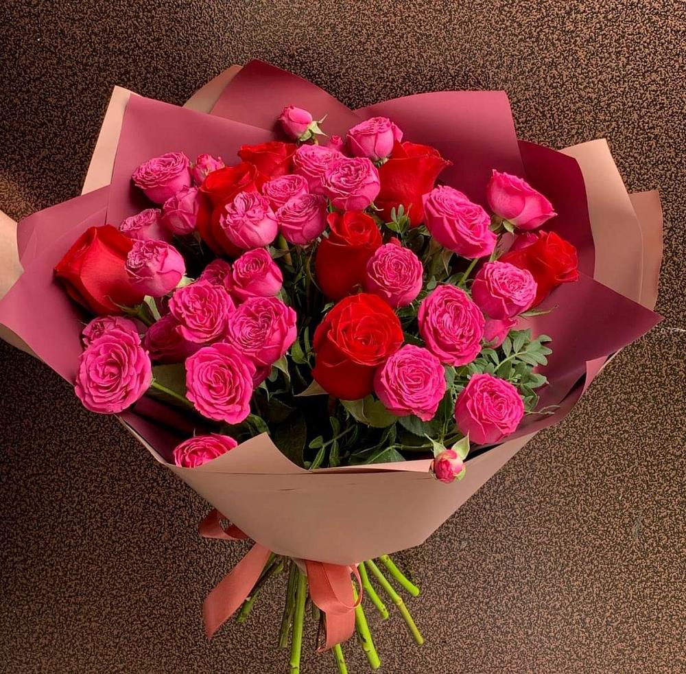 Букет В объятьях нежности в Лямино