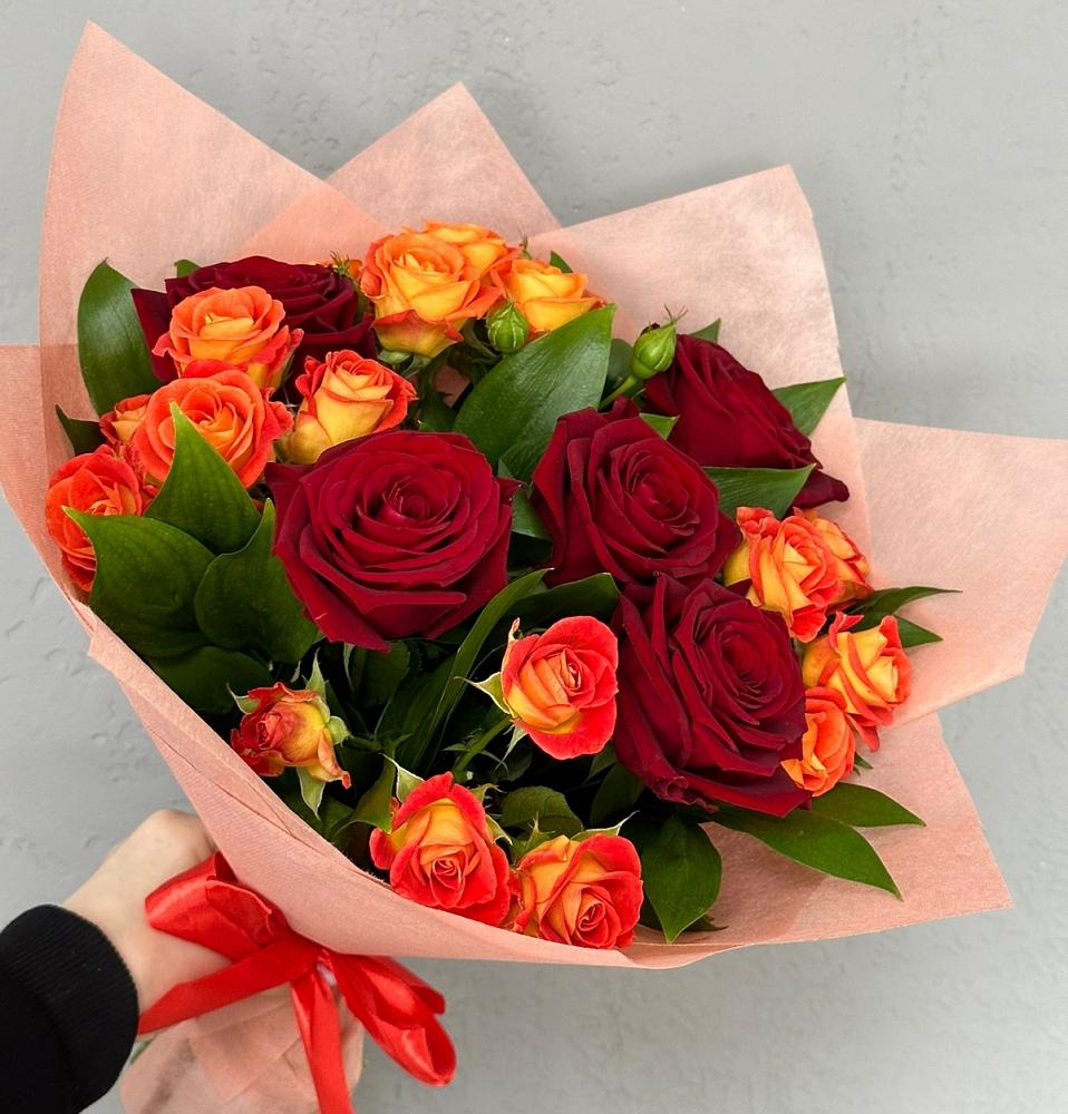 Букет Любовь и восторг в Лямино