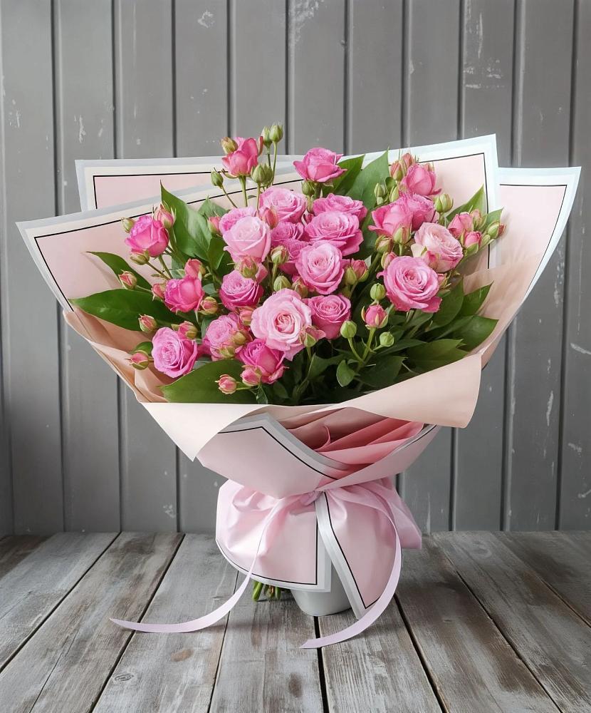Букет Розовый кустик в Лямино