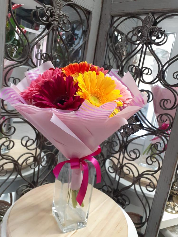 Букет цветов из: Герберы в Лямино