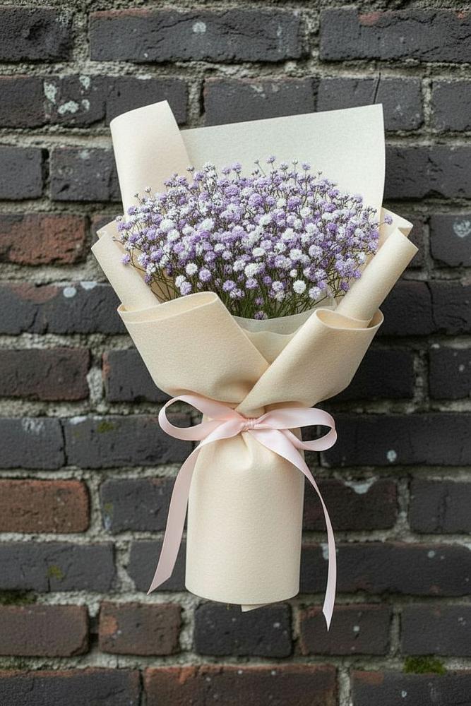 Букет цветов из: Гипсофила в Лямино