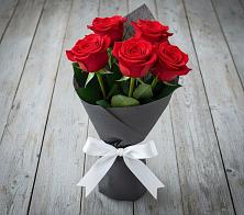 Букет 5 Красных роз Эдлесс Лав #REPLACE_PRED# Лямино