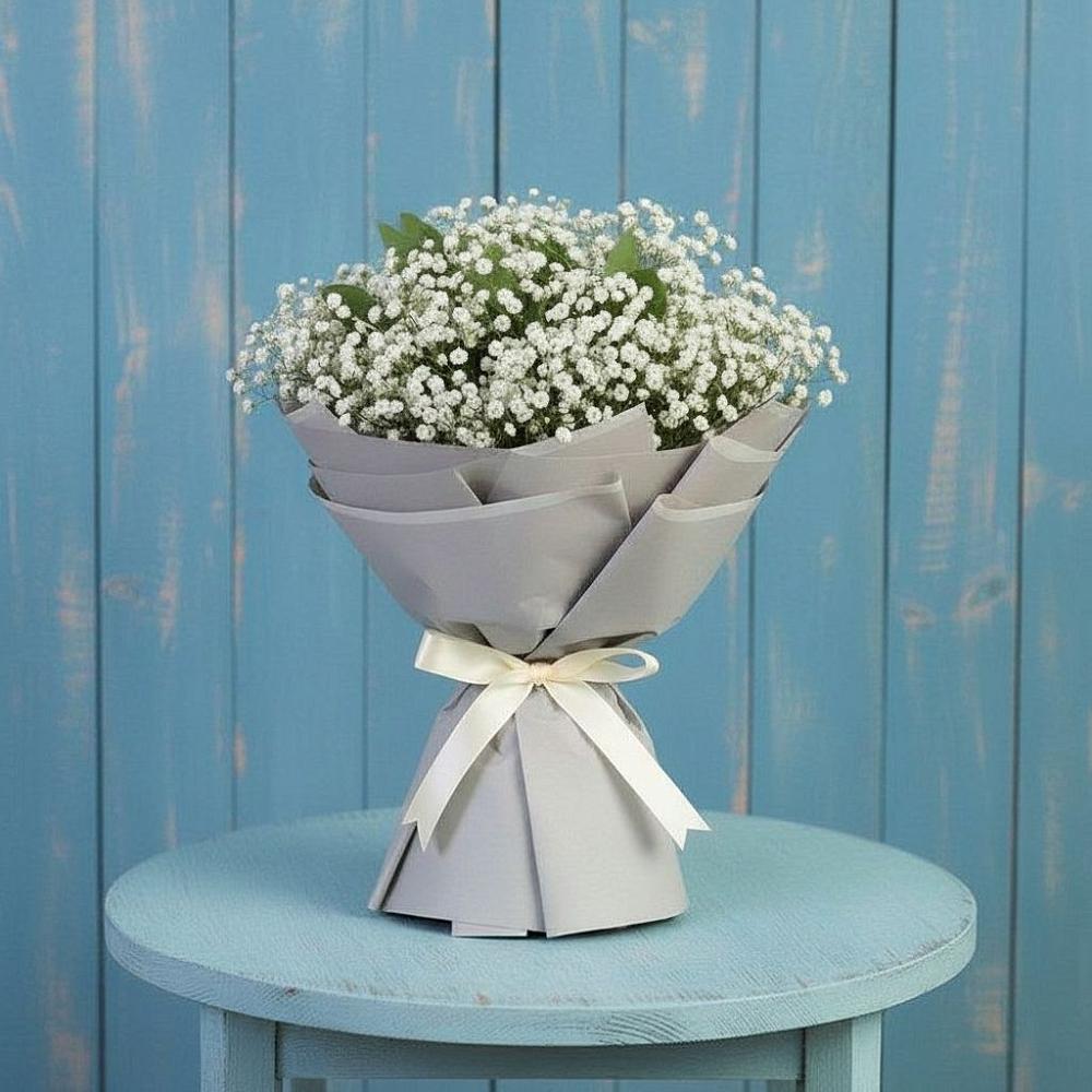 Букет цветов из: Гипсофила в Лямино