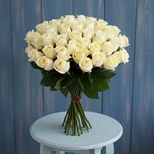 Букет 51 Белая роза Эдлесс Лав #REPLACE_PRED# Лямино