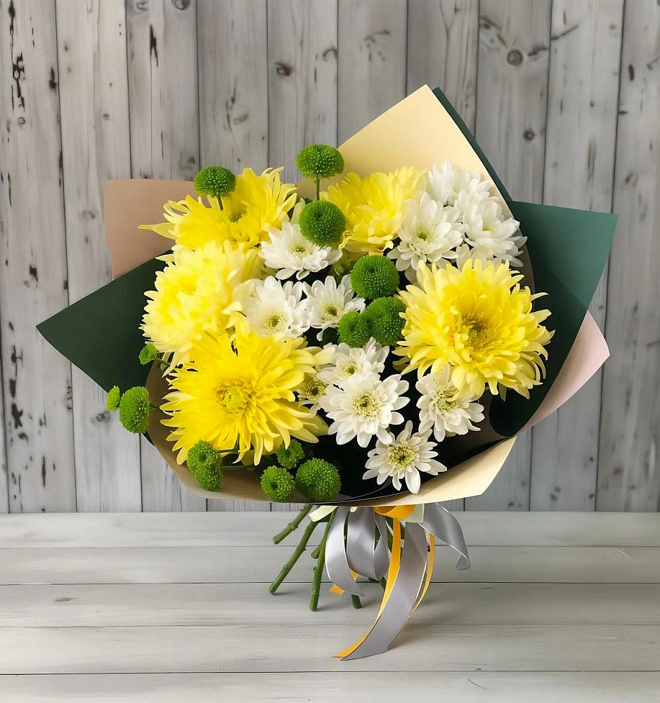 Букет цветов из: Хризантемы в Лямино