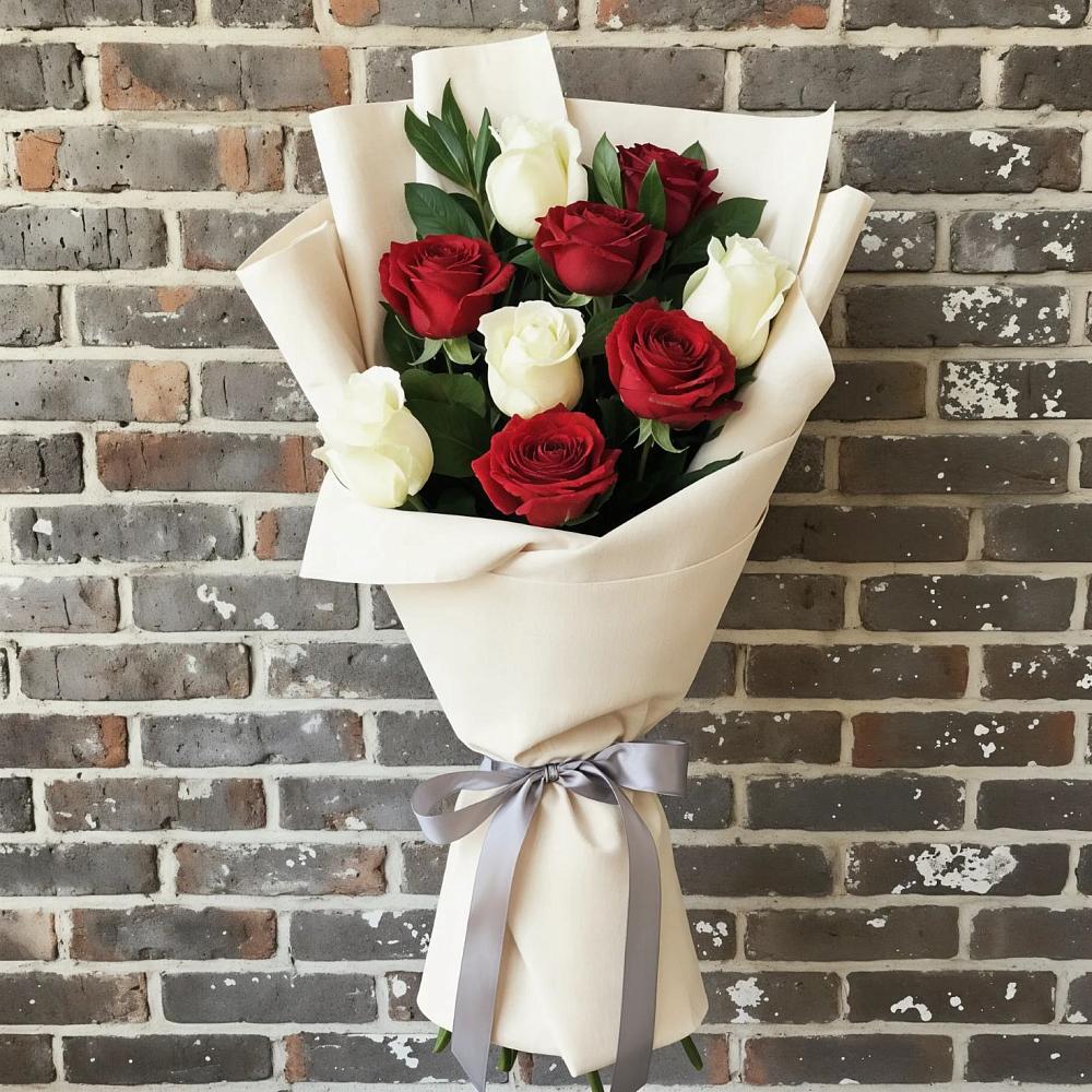 Букет цветов из: Розы в Лямино