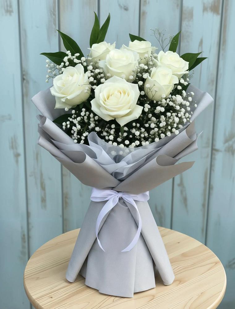 Букет цветов из: Розы в Лямино