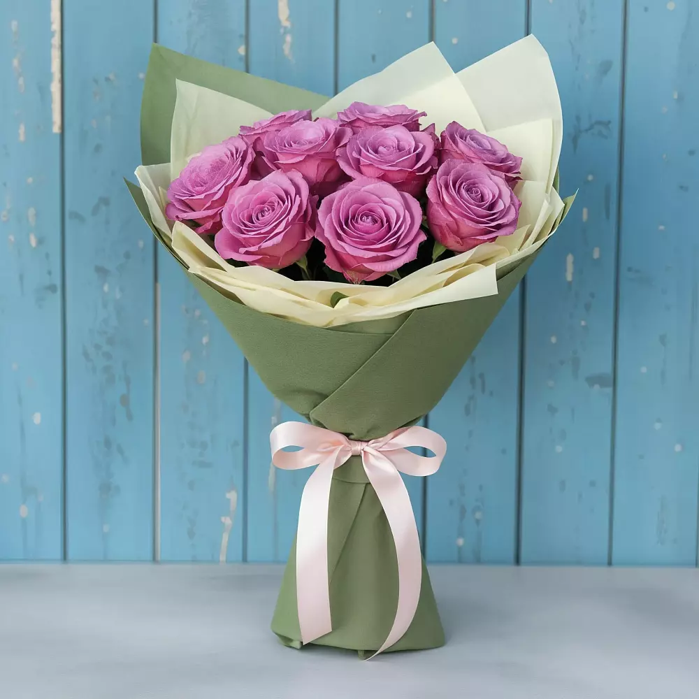 Букет Розы Фёрст Леди в Лямино