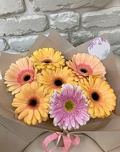 Букет цветов из:  Герберы в Лямино