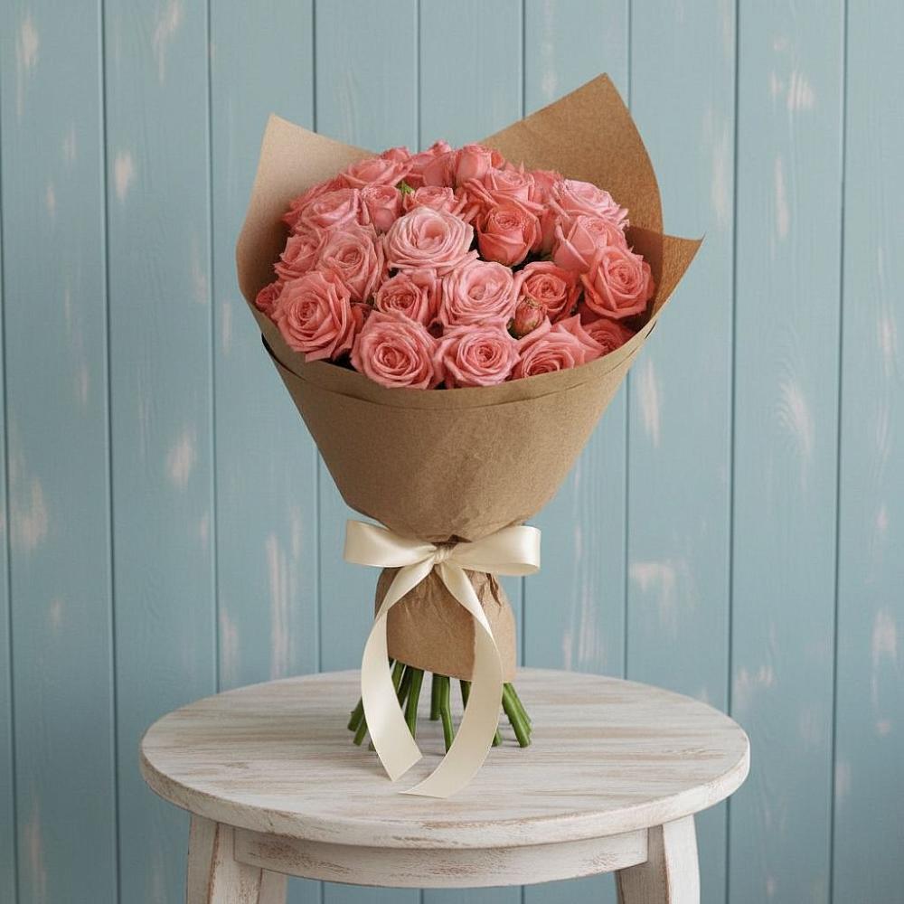 Букет цветов из: Розы в Лямино