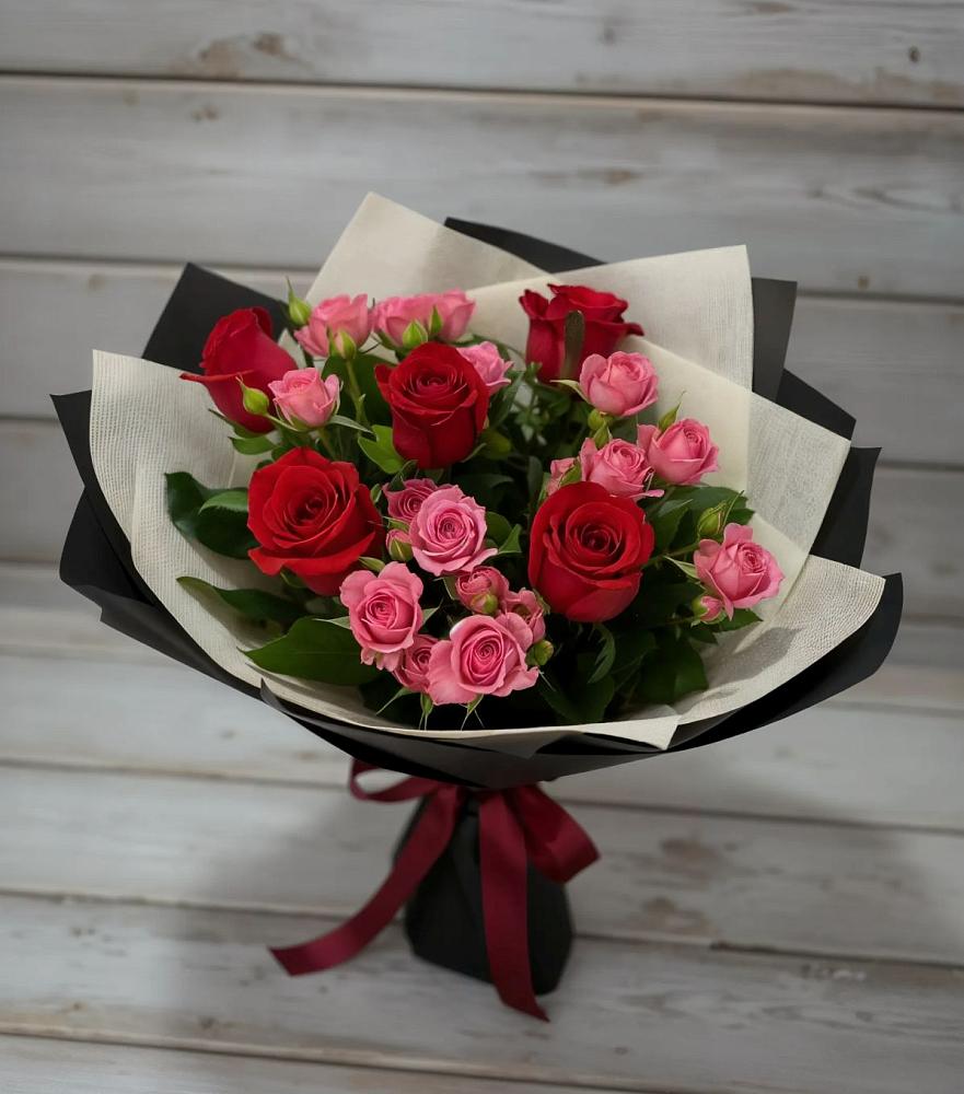 Букет цветов из: Розы в Лямино