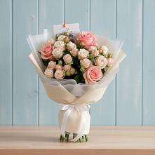 Букет цветов из:  Розы в Лямино