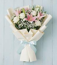 Букет цветов из:  Лилии в Лямино