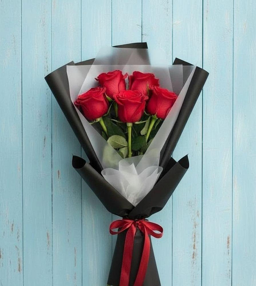 Букет цветов из: Розы в Лямино